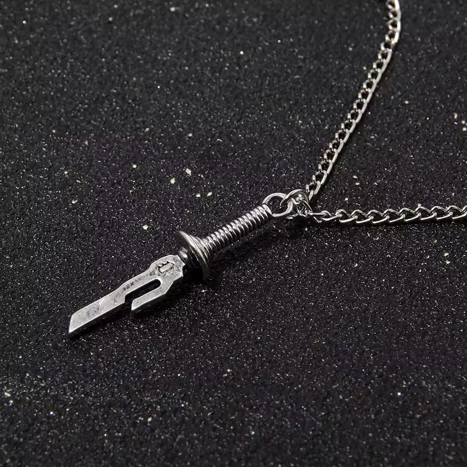 Inverted spear of heaven pendant