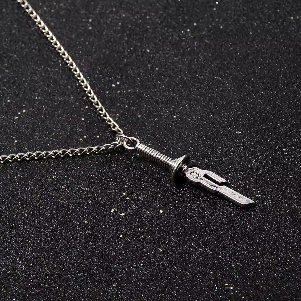 Inverted spear of heaven pendant
