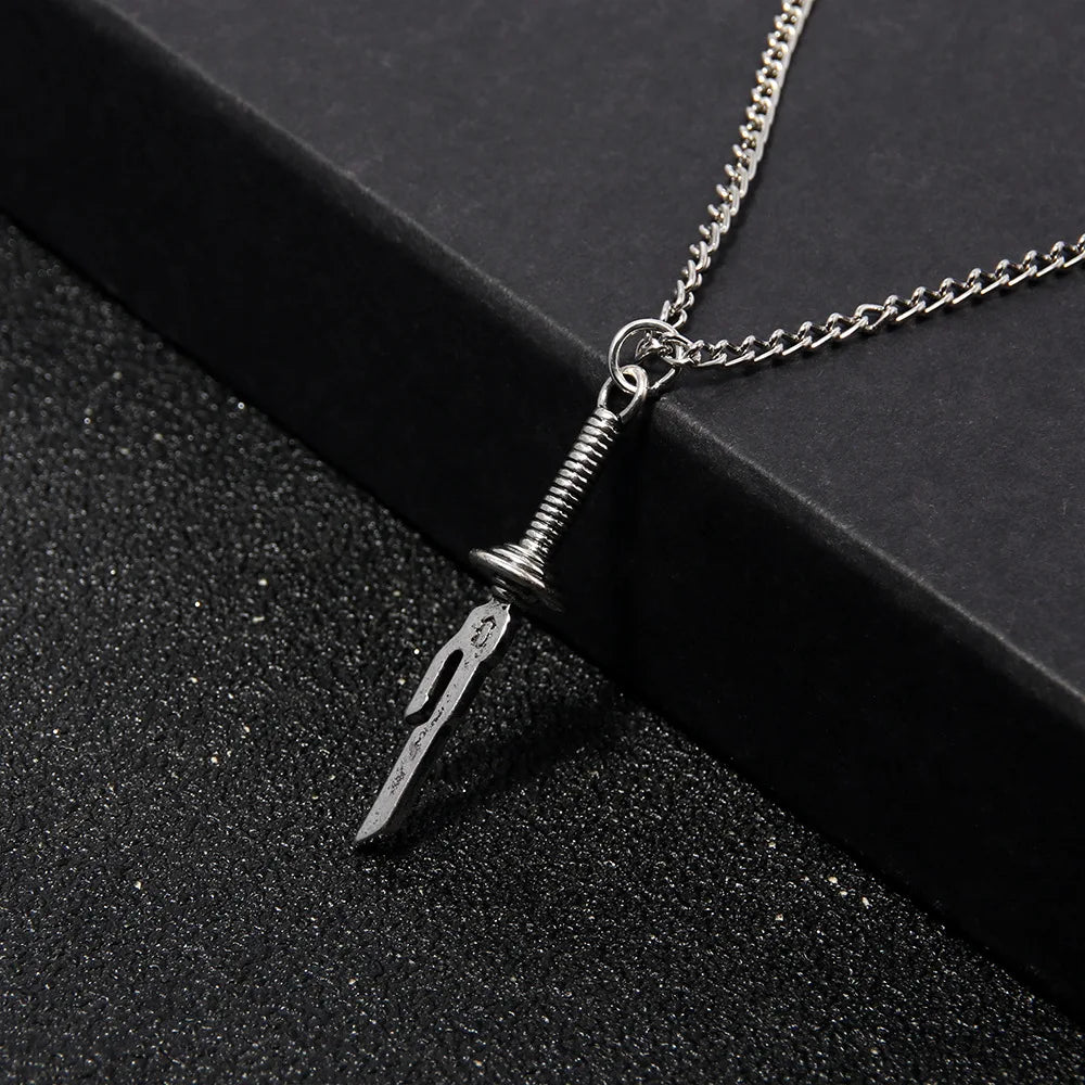 Inverted spear of heaven pendant