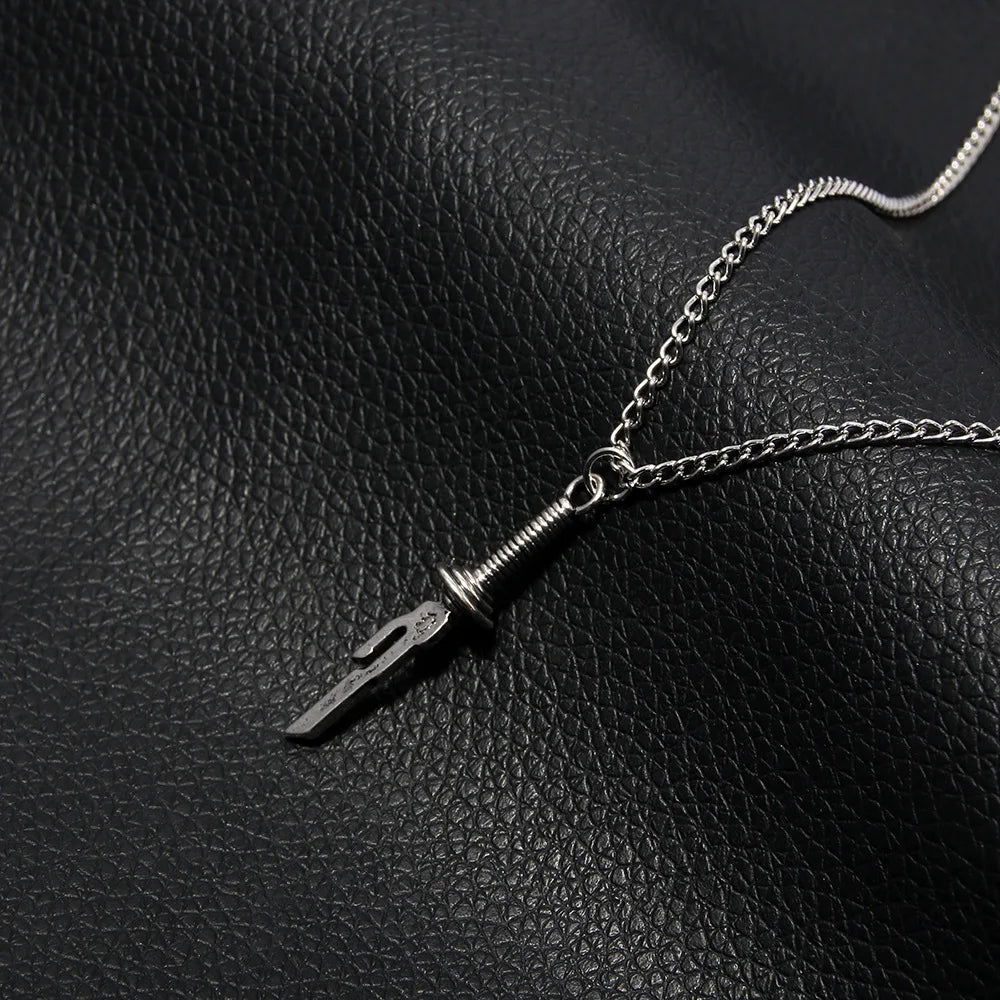 Inverted spear of heaven pendant