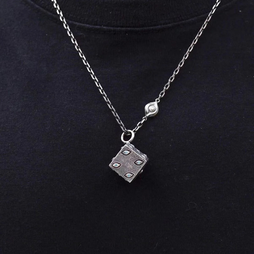 Ancient Seal Cube pendant