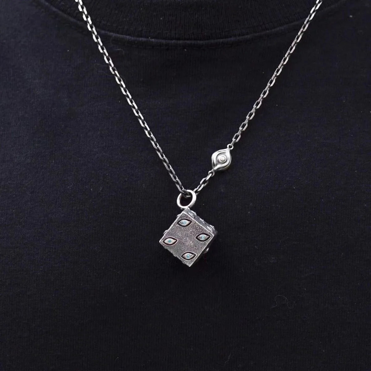 Ancient Seal Cube pendant